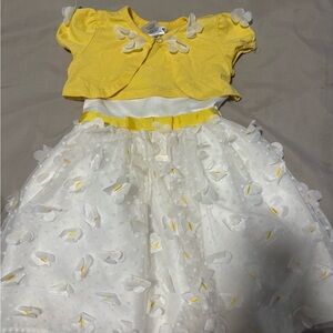 Blueberi Boulevard White Dress